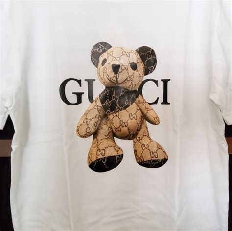 gucci teddy bear bag price|gucci teddy bear t shirt.